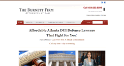 Desktop Screenshot of criminaldefenselawyerofga.com